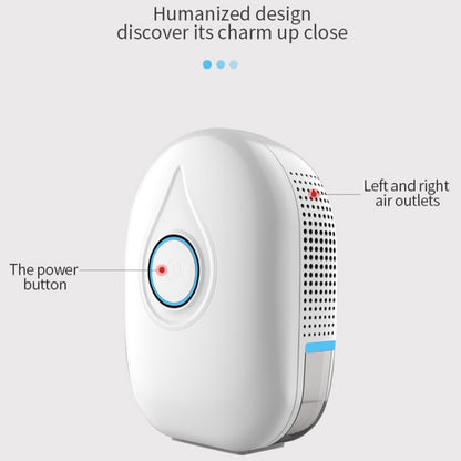 GZ-1901 Semiconductor Mini Dehumidifier Household Small Dehumidifier Bedroom Dehumidifier Moisture Absorber
