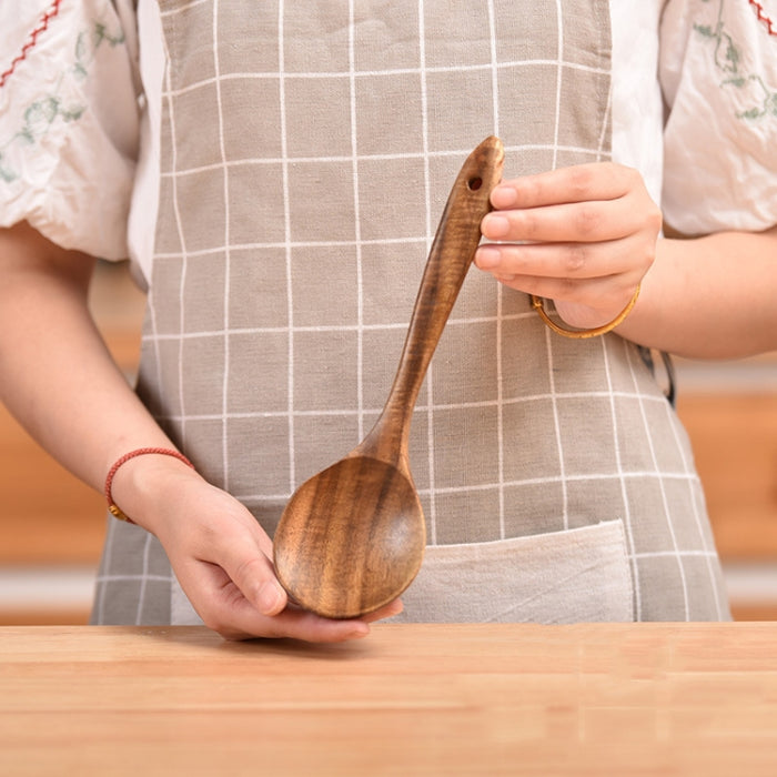 Non-Stick Pot Wood Shovel Teak Cooking Pot Shovel Tableware