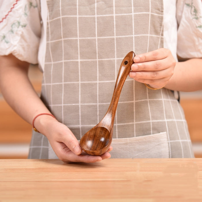 Non-Stick Pot Wood Shovel Teak Cooking Pot Shovel Tableware