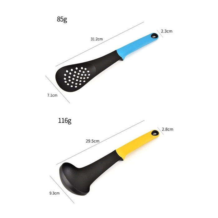 6 in 1 Kitchen Nylon Kitchenware Non-Stick Cooking Shovel Spoon Set