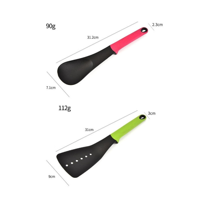 6 in 1 Kitchen Nylon Kitchenware Non-Stick Cooking Shovel Spoon Set