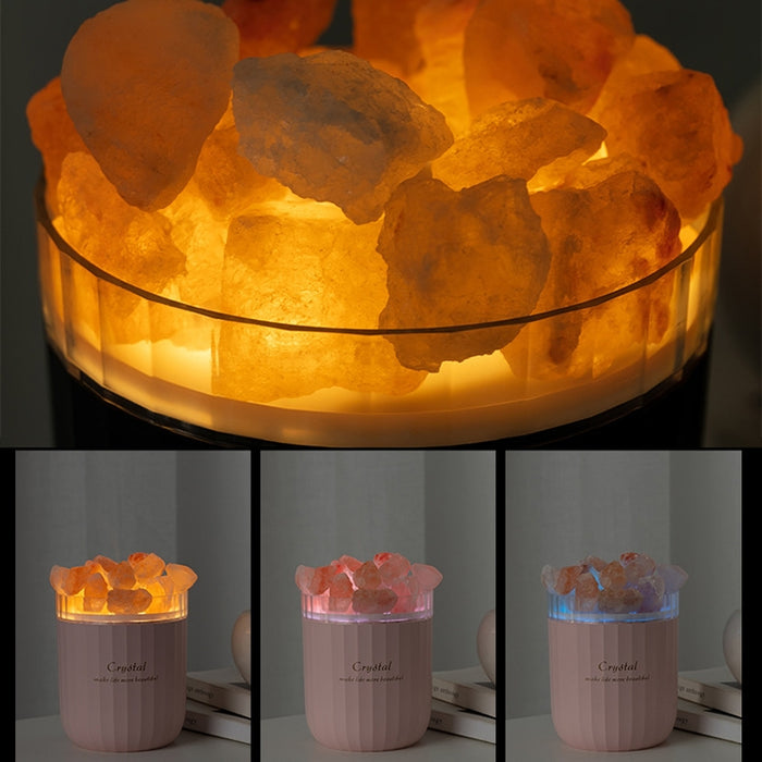 A07 Crystal Salt Humidifier USB Charging Home Aromatherapy Humidifier