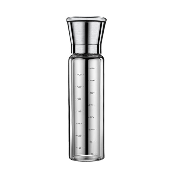 304 Stainless Steel Sea Salt Pepper Grinder Home Pepper Coffee  Manual Grinding Bottle