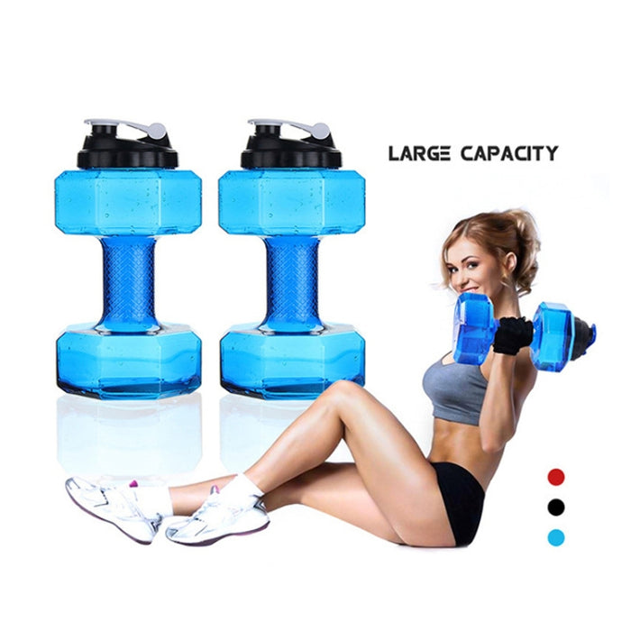 Portable Home Fitness Dumbbell Water Bottle