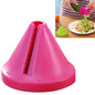 Kitchen Funnel Model Spiral Slicer Vegetable Shred Carrot Cutter, Carrot Cutter(Green), Carrot Cutter(Red)