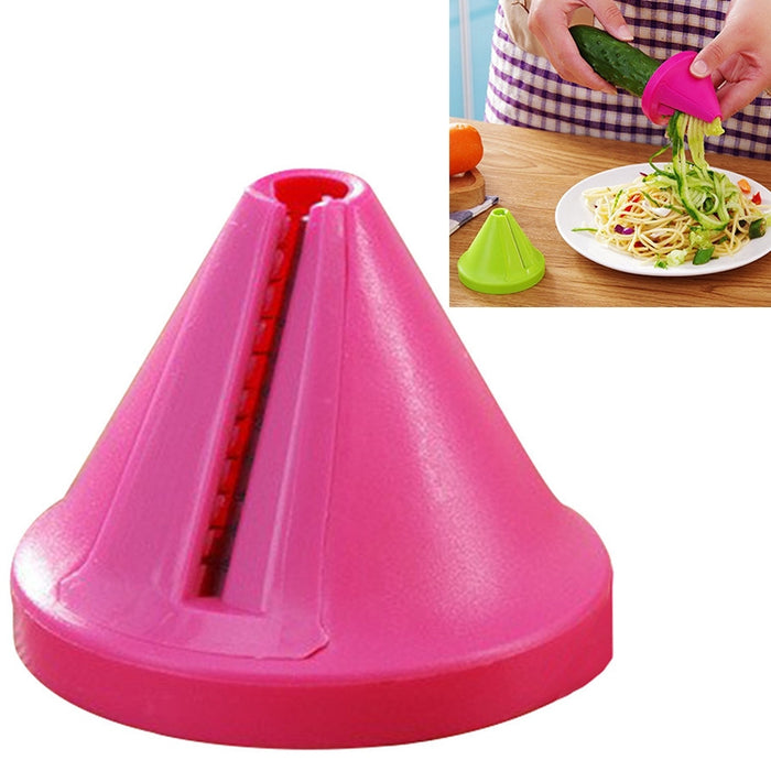 Kitchen Funnel Model Spiral Slicer Vegetable Shred Carrot Cutter