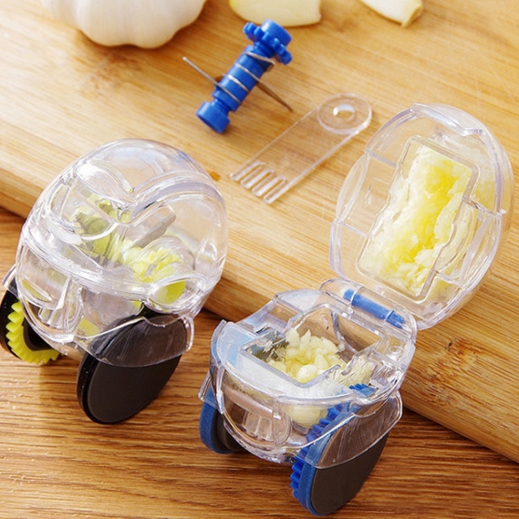Kitchen Manual Roller Garlic Cutter Quick Grinding Garlic Tool Random Colour Delivery, Roller Garlic