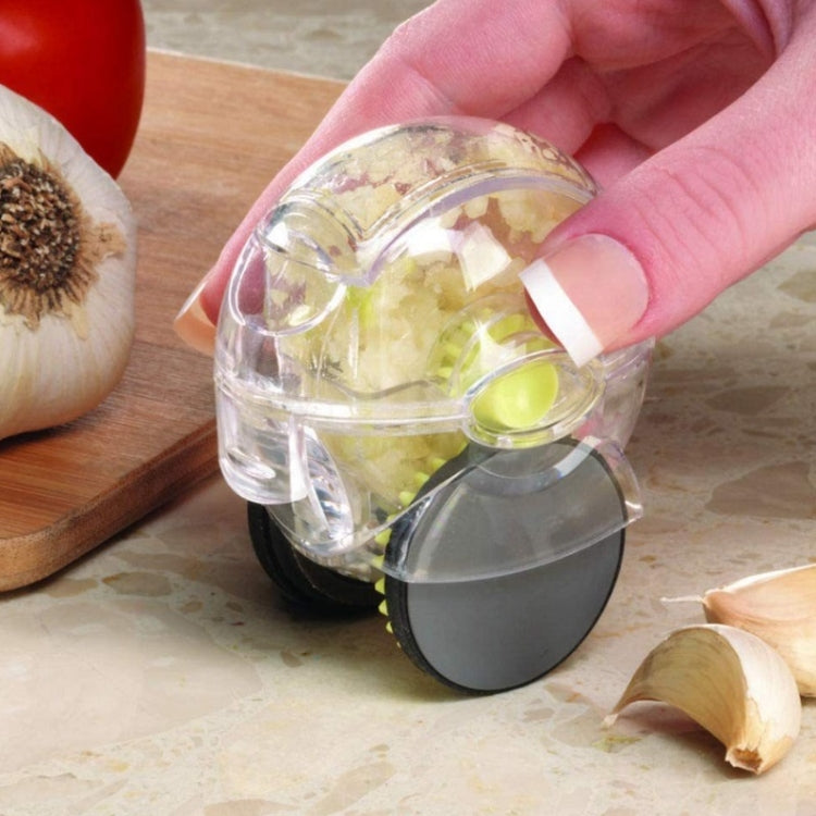 Kitchen Manual Roller Garlic Cutter Quick Grinding Garlic Tool Random Colour Delivery, Roller Garlic