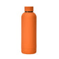 Stainless Steel Outdoor Matte Water Bottle Portable Sports Water Cup Rubber Paint Insulation Cup, Moss Green, Light Pink, Smoky Pink, Cinnabar Orange, Green White, Khaki, Ink Black, Lake Blue, Gray Green, Lilac Purple, Indigo, Gray