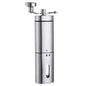 Household Stainless Steel Hand-Cranked Coffee Machine Grinder, Transparent Model, Stainless Steel Model