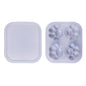 Household Cat Paw Shape Creative Silicone Ice Box Ice Cube Mold Ice Hockey DIY Food Supplement Box with Lid, Cat Paw Shape(Lilac Purple), Cat Paw Shape(Shrimp Red), Cat Paw Shape(Vegetation Green), Cat Paw Shape(Blue Green), Cat Paw Shape(Pink Purple)