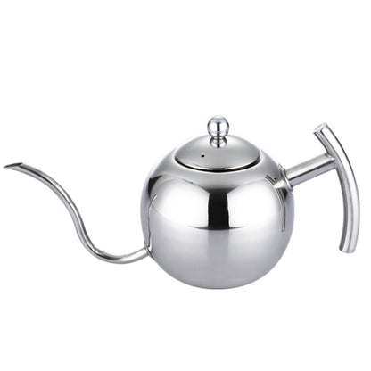 Hand Flush Pot Mocha Coffee Pot Stainless Steel Coffee Pot European Style Stainless Steel Teapot With Strainer