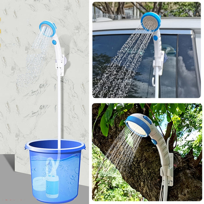 LLT-ES01 Electric Pet Shower Outdoor Camping Bath Device, Style: