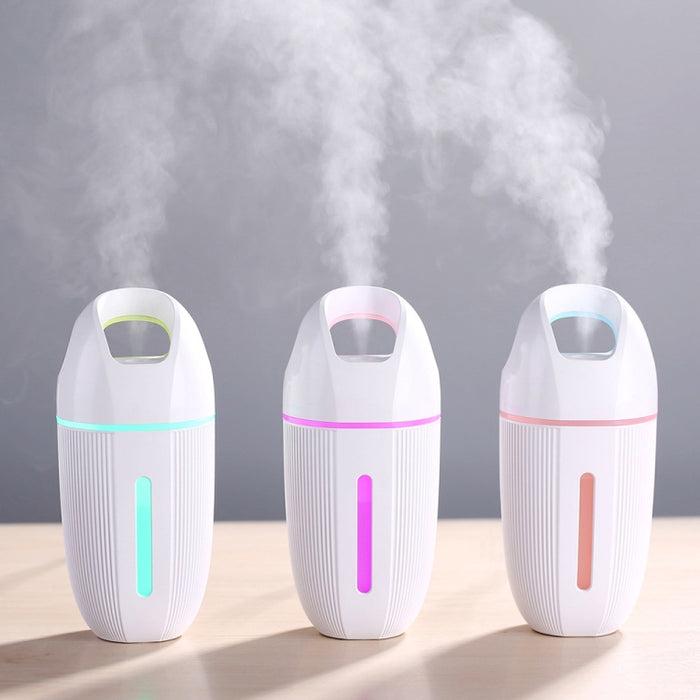 BD-MD1 Car Home USB Plug-In Air Purifier Colorful Lighting Humidifier