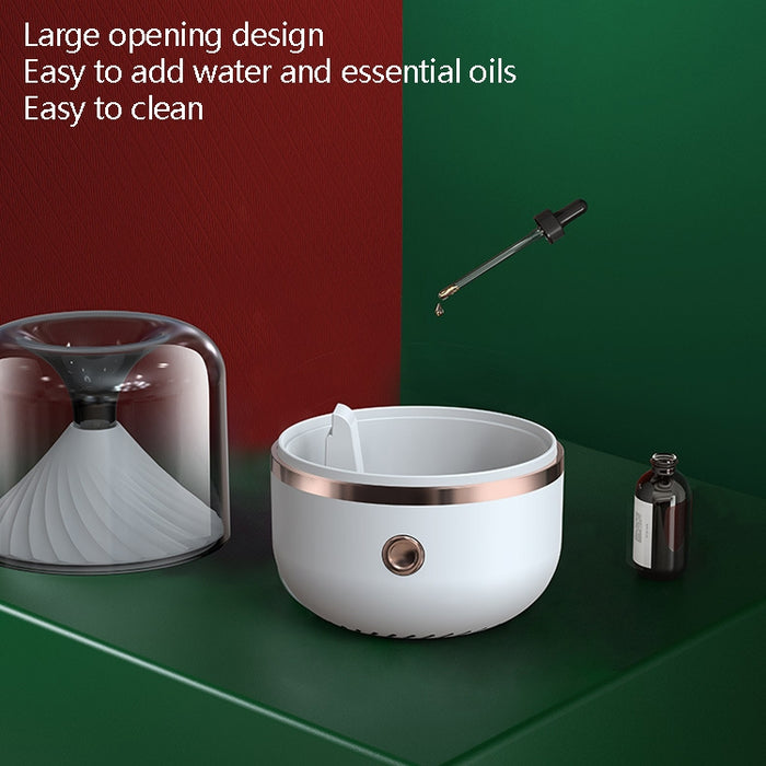 HX-930 Home Bedroom Round Mirror Essential Oil Aromatherapy Machine Ultrasonic Atomization Hydrating Spray Humidifier