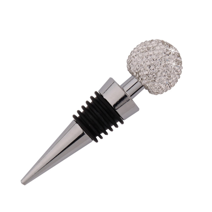 Crystal Ball Red Wine Stopper Diamond Zinc Alloy Metal Sealed Wine Cork