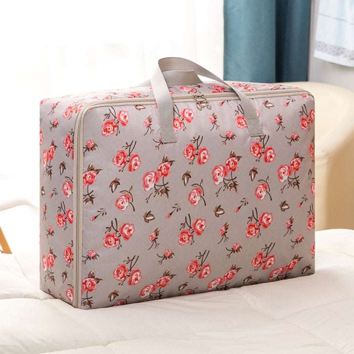 Oxford Cloth Quilt Moisture-Proof & Waterproof Storage Bag Zipper Portable Moving Luggage Bag, Series 4