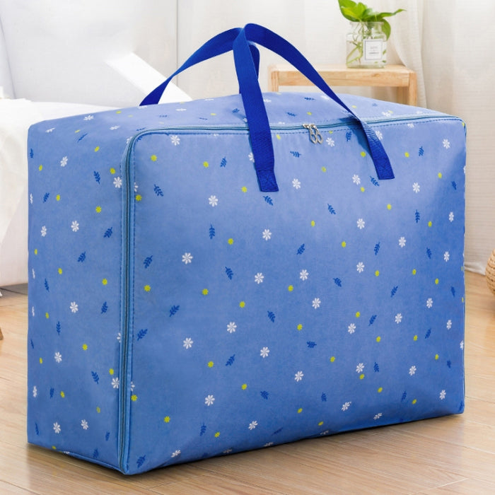 Oxford Cloth Quilt Moisture-Proof & Waterproof Storage Bag Zipper Portable Moving Luggage Bag, Series 4