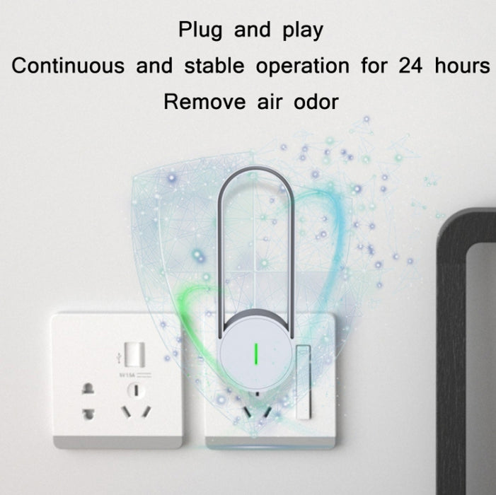 USB Plug-In Negative Ion Air Purifier Odor Deodorizer