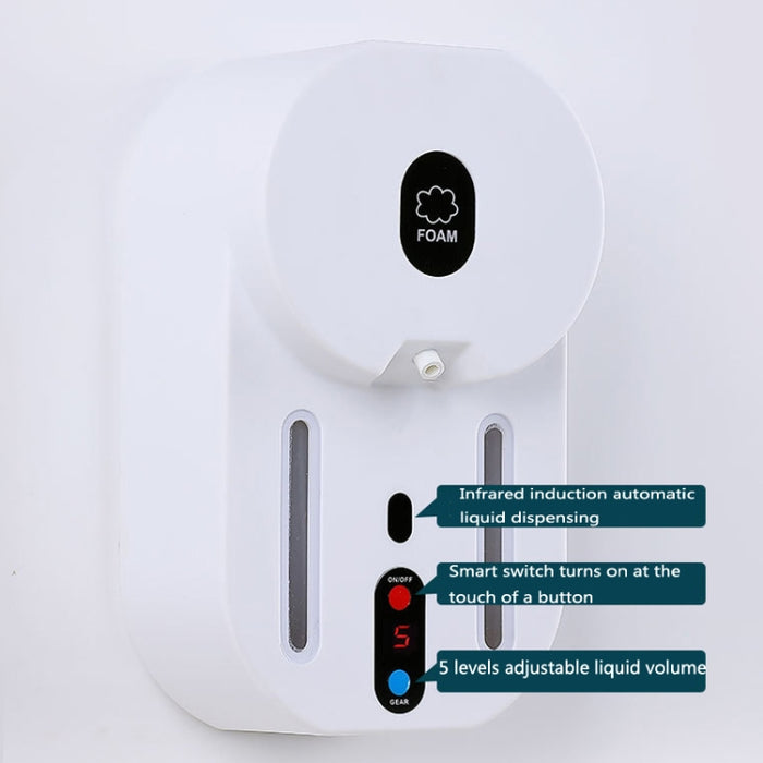 KLC-600 Automatic Induction Soap Dispenser Foam Hand Washing Device, Style: