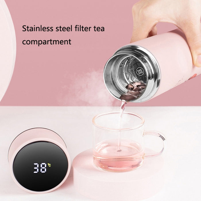 393 Mini Portable Smart Thermos Cup