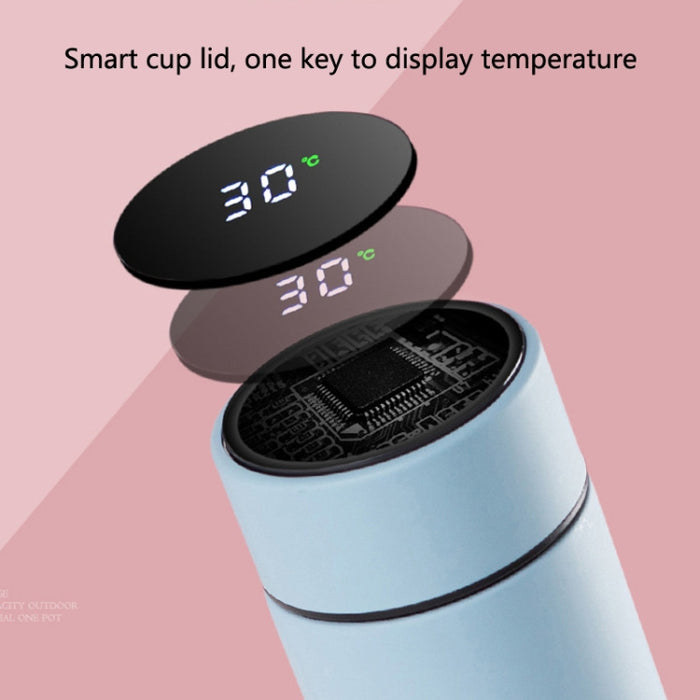 393 Mini Portable Smart Thermos Cup