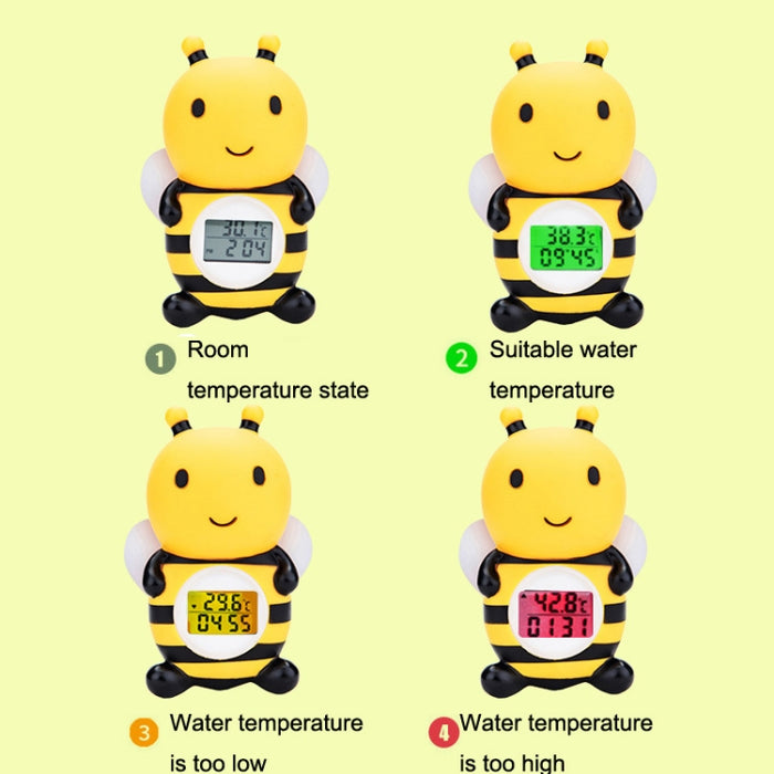 MTY-813 Cartoon Little Bee Children Electronic Water Thermometer