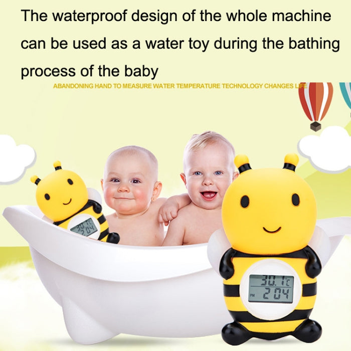 MTY-813 Cartoon Little Bee Children Electronic Water Thermometer