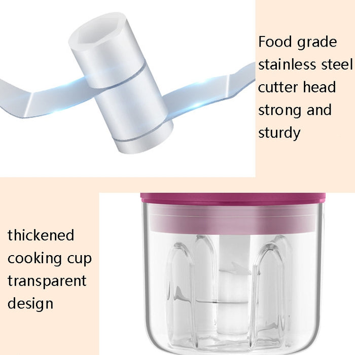 FS08 Intelligent Wireless Electric Garlic  Maker, Capacity: