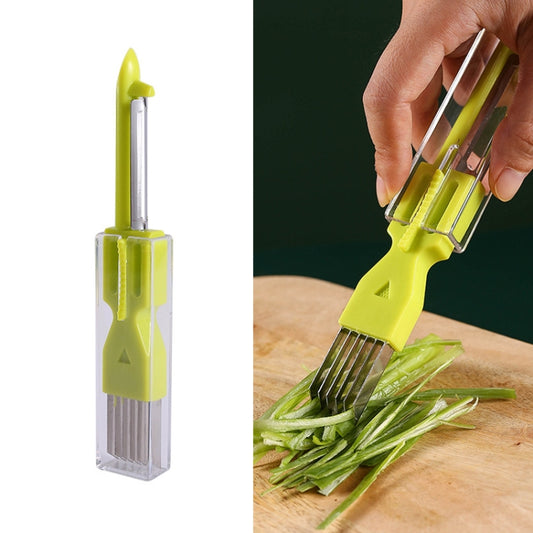 Home Kitchen Multifunctional Green Onion Peeler