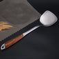 304 Stainless Steel Wooden Handle Kitchenware Home Kitchen Equipment, Style:, Fried Spatula, Soup Spoon, Slotted Shovel, Slotted Spoon