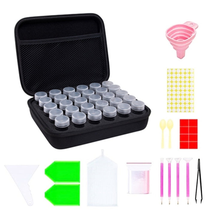 Multifunctional Portable Diamond Painting Tool Set Storage Bag, Style: