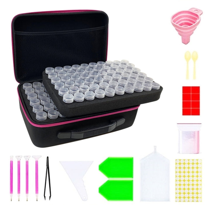 Multifunctional Portable Diamond Painting Tool Set Storage Bag, Style: