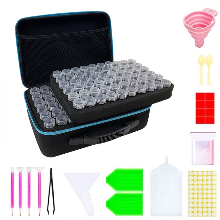 Multifunctional Portable Diamond Painting Tool Set Storage Bag, Style: