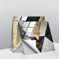 PVC Crystal Covered Film Geometric Pattern Tile Wall Sticker, 20 PCS 10cm