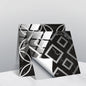 PVC Crystal Covered Film Geometric Pattern Tile Wall Sticker, 20 PCS 10cm