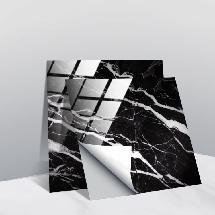 PVC Crystal Covered Film Geometric Pattern Tile Wall Sticker, 20 PCS 15cm