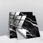 PVC Crystal Covered Film Geometric Pattern Tile Wall Sticker, 20 PCS 15cm