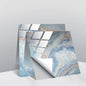 PVC Crystal Covered Film Geometric Pattern Tile Wall Sticker, 20 PCS 15cm