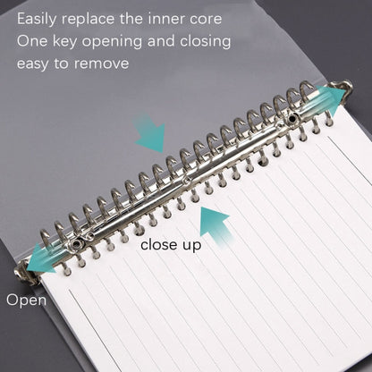 Transparent Matte PP Soft Shell Cover Hand Accountive Page, Style:, A5 Horizontal Core, A5 Cornell Core, A5 Mesh Core, A5 Point Array Core, B5 Horizontal Core, B5 Cornell Core, B5 Mesh Core, B5 Point Array Core