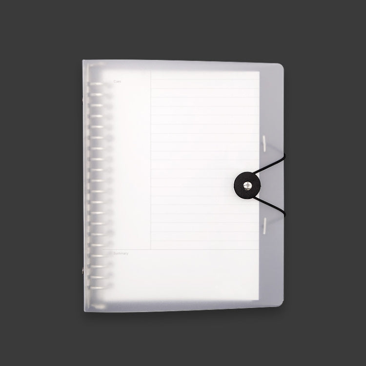 Transparent Matte PP Soft Shell Cover Hand Accountive Page, Style:, A5 Horizontal Core, A5 Cornell Core, A5 Mesh Core, A5 Point Array Core, B5 Horizontal Core, B5 Cornell Core, B5 Mesh Core, B5 Point Array Core