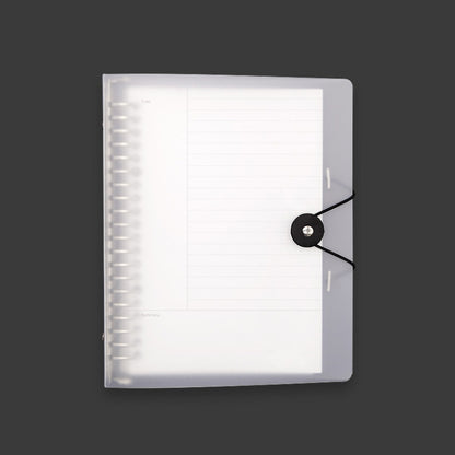 Transparent Matte PP Soft Shell Cover Hand Accountive Page, Style:, A5 Horizontal Core, A5 Cornell Core, A5 Mesh Core, A5 Point Array Core, B5 Horizontal Core, B5 Cornell Core, B5 Mesh Core, B5 Point Array Core