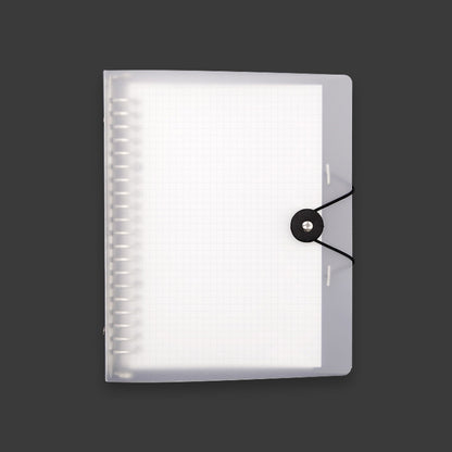 Transparent Matte PP Soft Shell Cover Hand Accountive Page, Style:, A5 Horizontal Core, A5 Cornell Core, A5 Mesh Core, A5 Point Array Core, B5 Horizontal Core, B5 Cornell Core, B5 Mesh Core, B5 Point Array Core