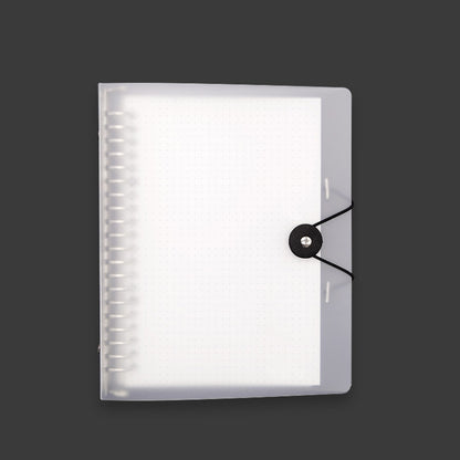 Transparent Matte PP Soft Shell Cover Hand Accountive Page, Style:, A5 Horizontal Core, A5 Cornell Core, A5 Mesh Core, A5 Point Array Core, B5 Horizontal Core, B5 Cornell Core, B5 Mesh Core, B5 Point Array Core