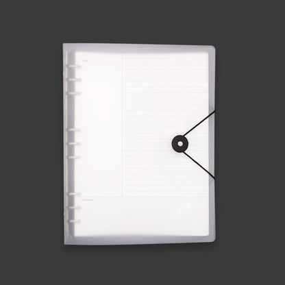 Transparent Matte PP Soft Shell Cover Hand Accountive Page, Style:, A5 Horizontal Core, A5 Cornell Core, A5 Mesh Core, A5 Point Array Core, B5 Horizontal Core, B5 Cornell Core, B5 Mesh Core, B5 Point Array Core