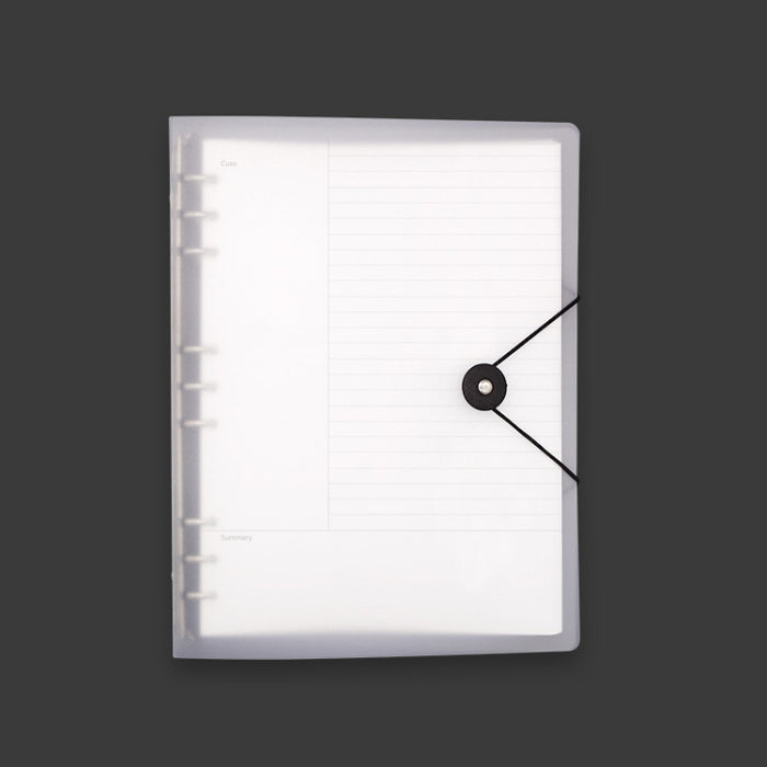 Transparent Matte PP Soft Shell Cover Hand Accountive Page, Style: