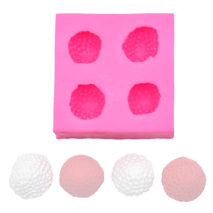 Fondant Chocolate Cake Decorating Strawberry Silicone Mold