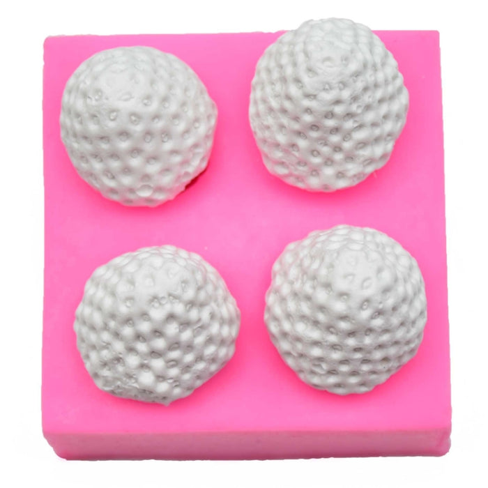 Fondant Chocolate Cake Decorating Strawberry Silicone Mold