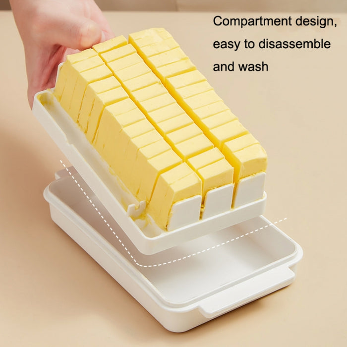 Transparent Large Capacity Butter Cut Storage Box