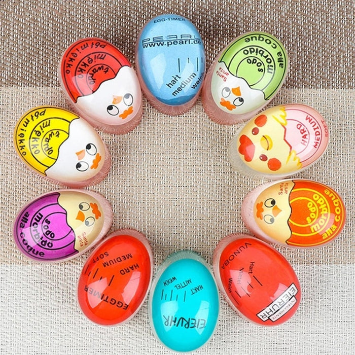 Boiled Egg Timer Reminder Color-changing Cartoon Egg Timer, Specification: Japanese